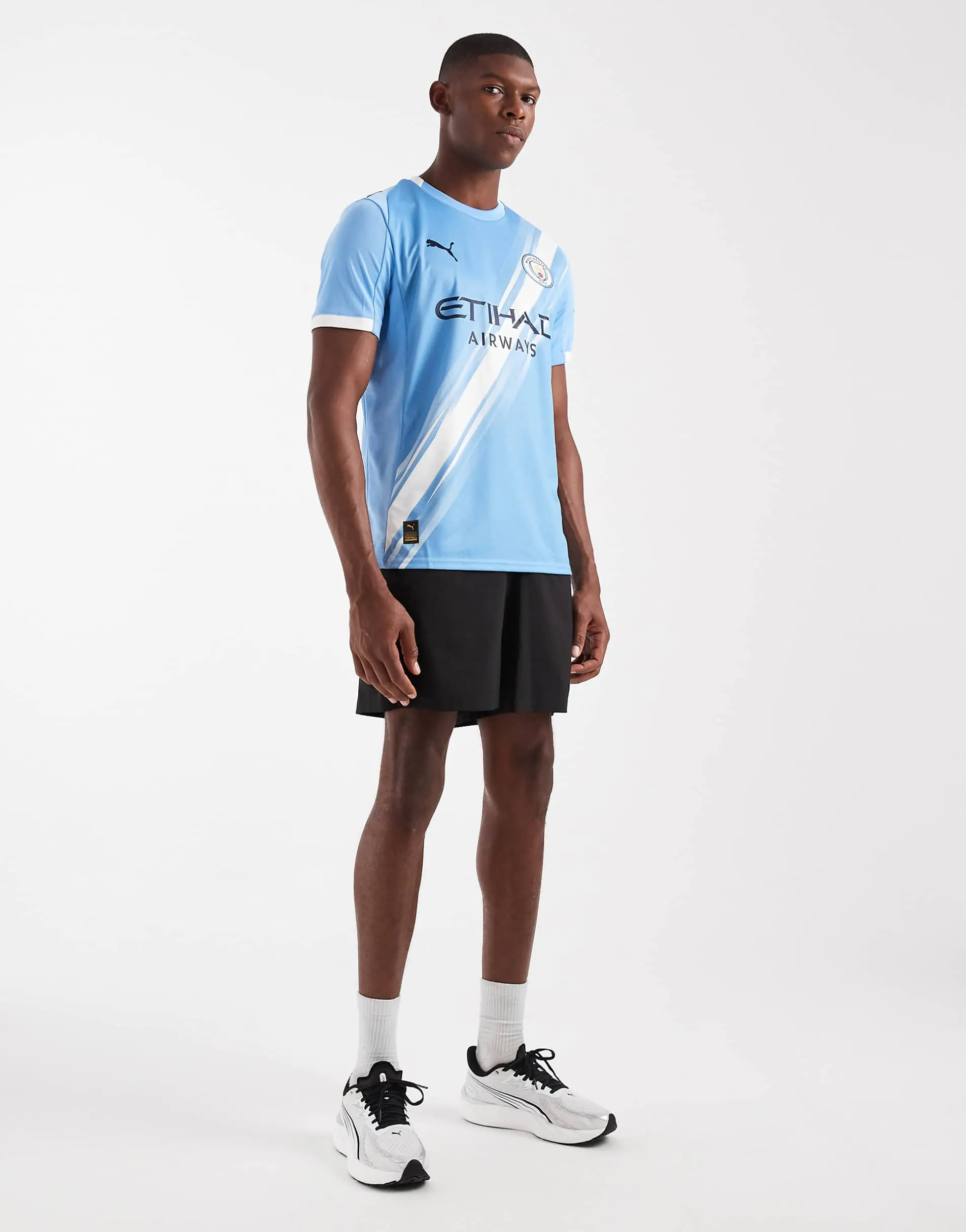 Puma Manchester City 25/26 home jersey in team light blue
