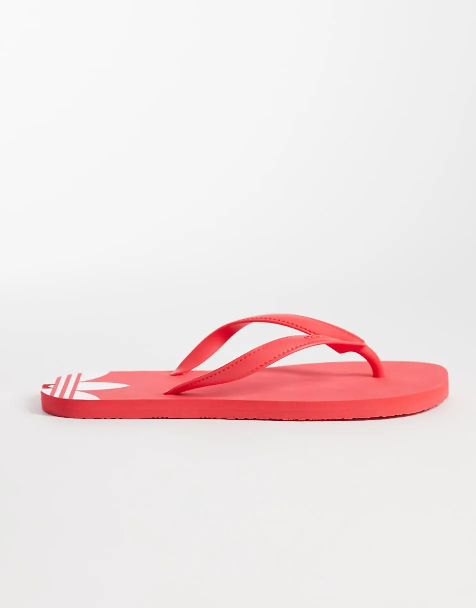 adidas Originals adisun flipflops in red