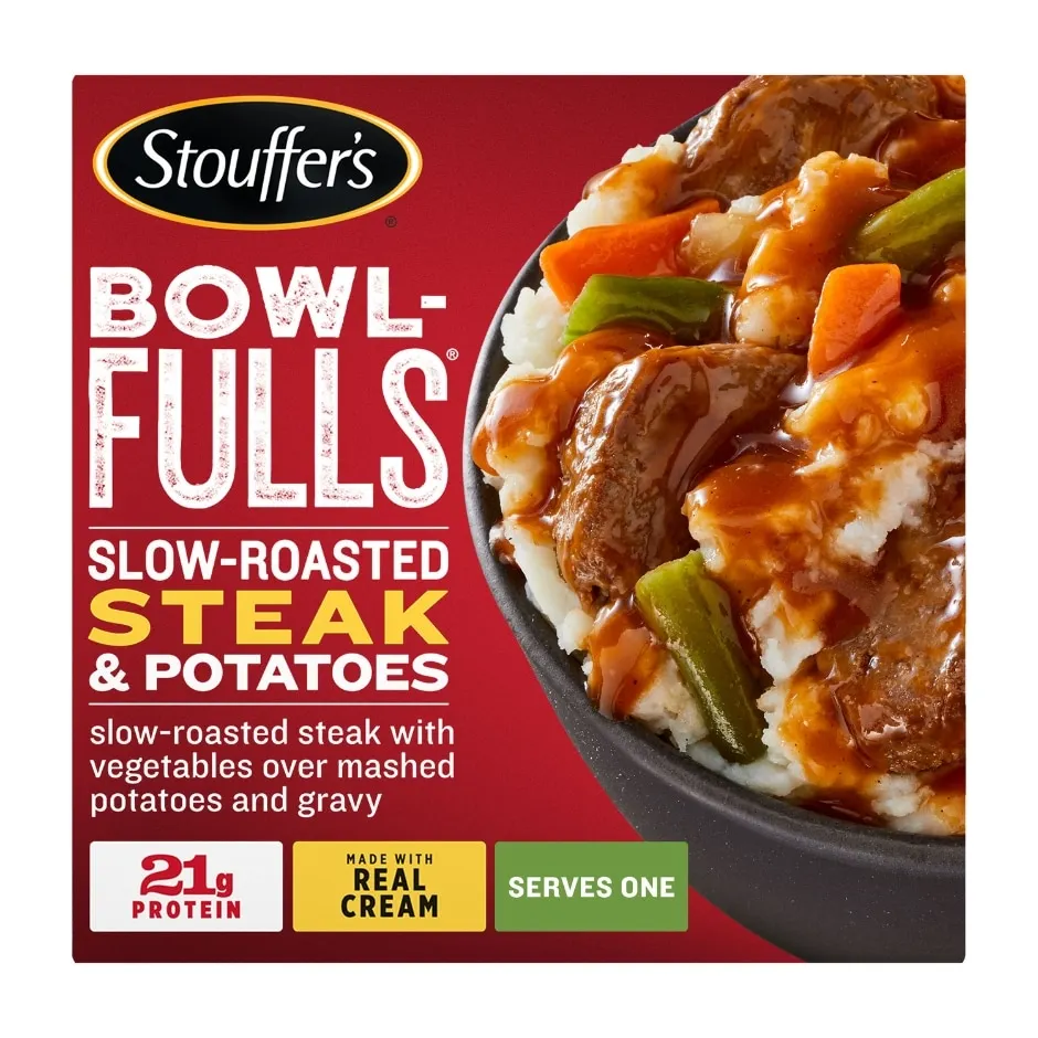 Stouffer's Bowl-Fulls Slow-Roasted Steak & Potatoes Frozen Meal