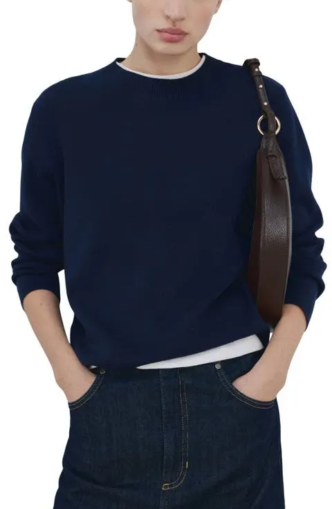 Fine Knit Crewneck Sweater