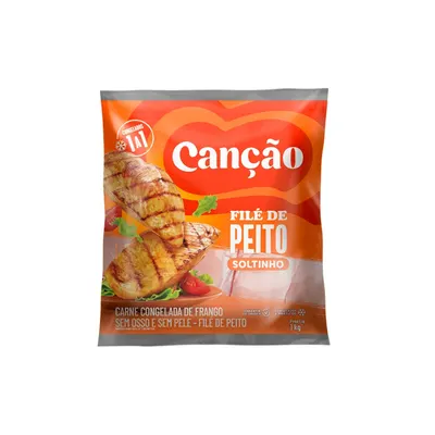 filé de peito de frango canção 1kg