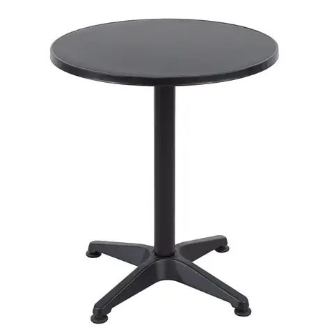 Mesa Redonda Aluminio Black 60 cm