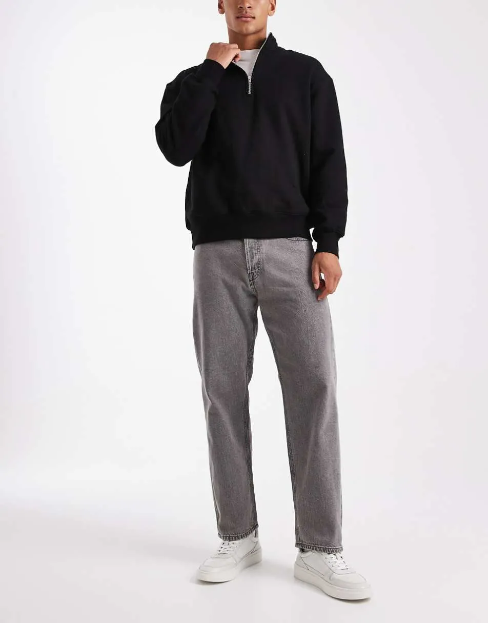 Jack & Jones Eddie baggy jean in grey