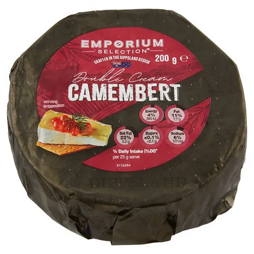 Double Cream Camembert 200g