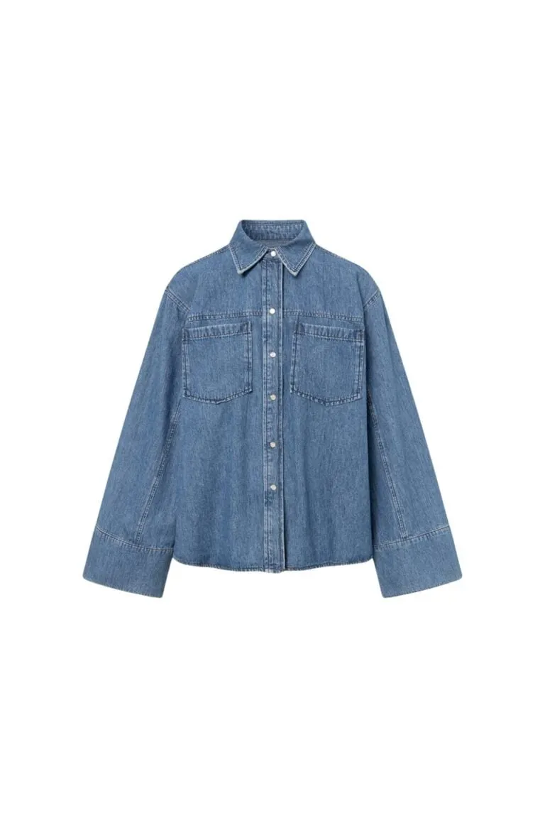 Shari Denim Shirt - Blå