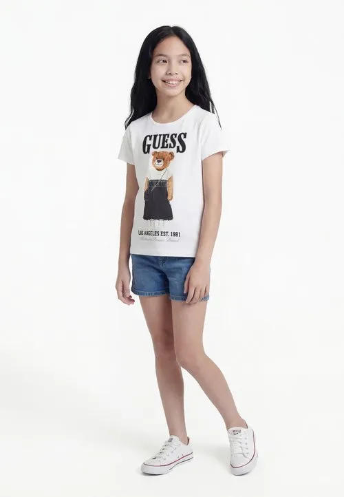 JUNIOR - T-shirts med print - pure white