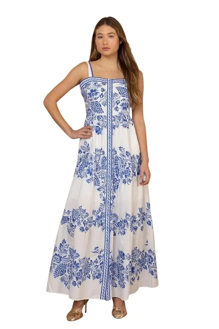 Jream Maxi Dress - Blå