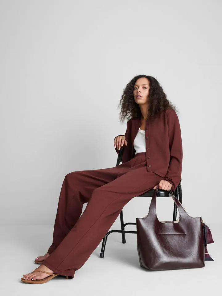 MAJOR FIND | Pantaloni da tuta larghi misto cotone