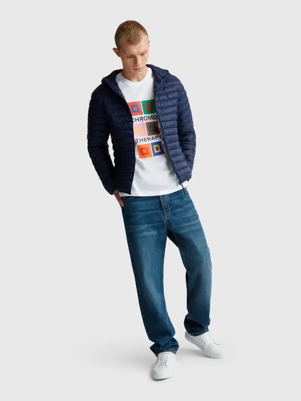 Regular fit puffer jacket