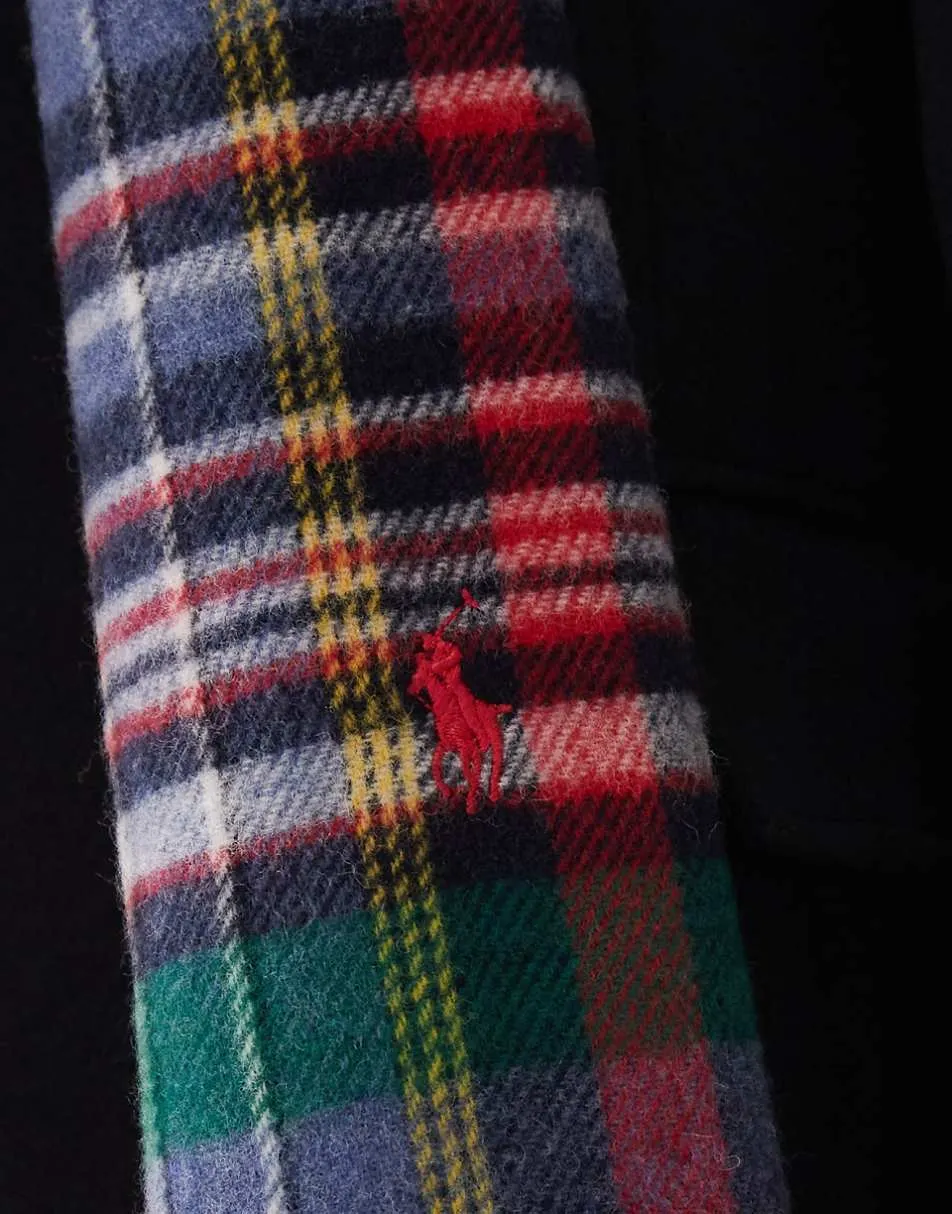 Polo Ralph Lauren tartan scarf in multi