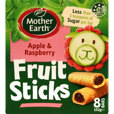 Mother Earth Fruit Sticks 8 Pack