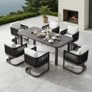 Sirio Atlas 7-piece Outdoor Patio Dining Set