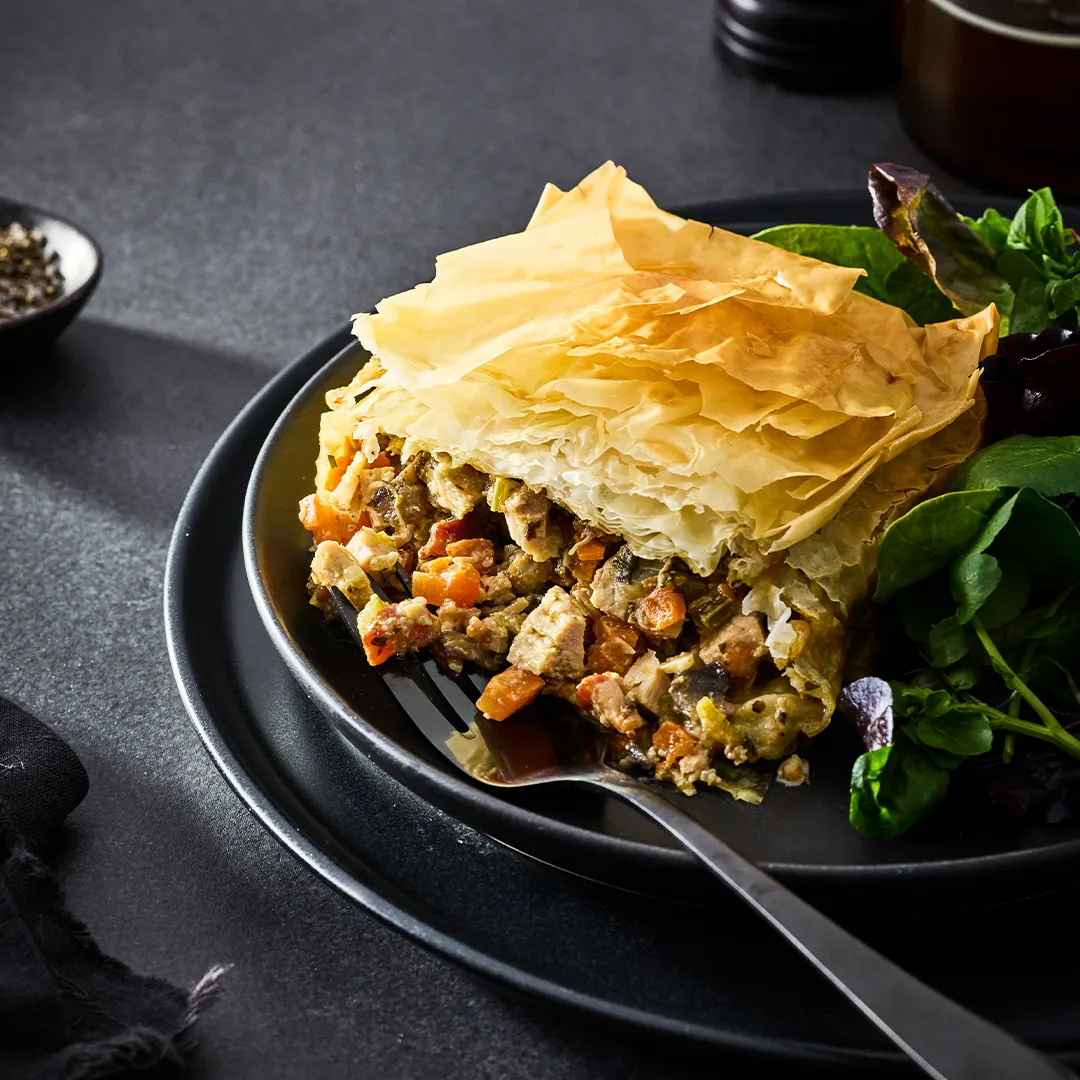 farro kitchen chicken filo pie 900g