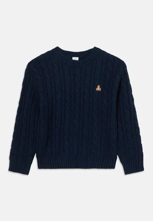 CABLE UNISEX - Strikkegenser - tapestry navy