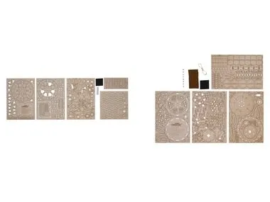 Set de manualidades de madera