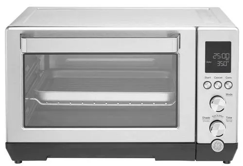 GE® Stainless Steel Calrod 6-Slice Toaster Oven with Convection