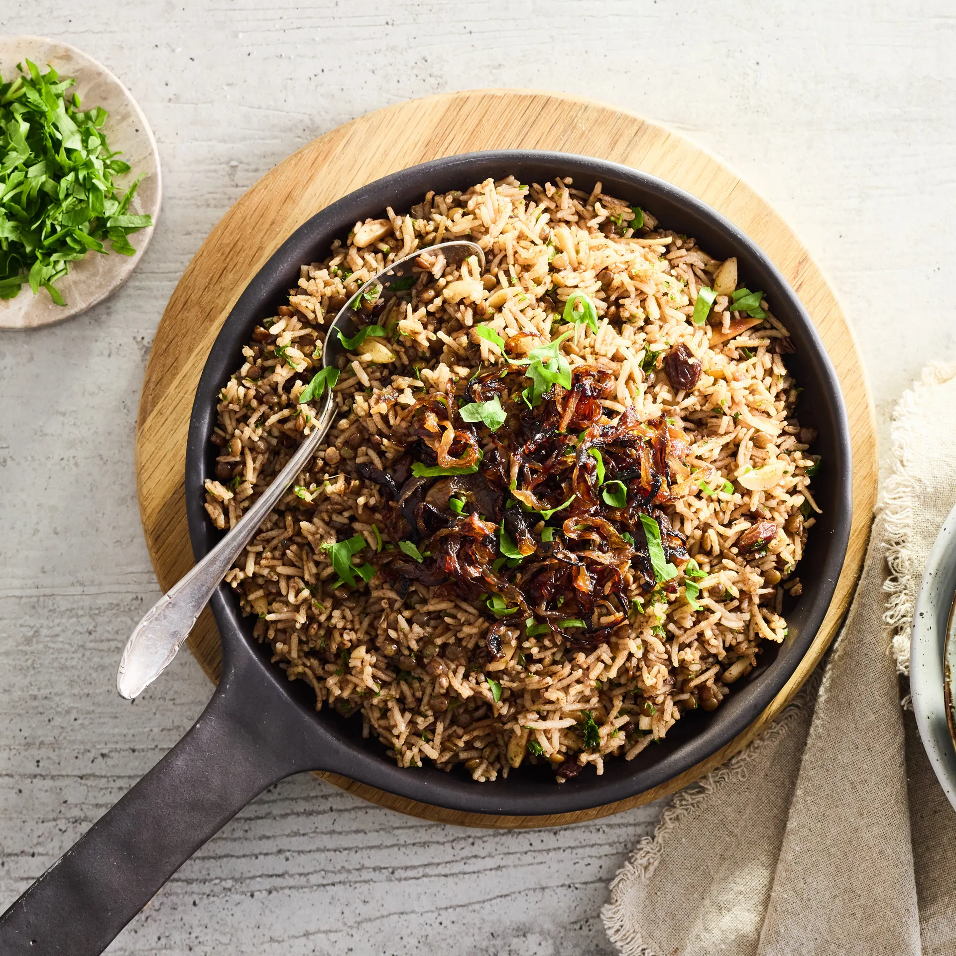 farro kitchen mejadra rice with lentils 800g