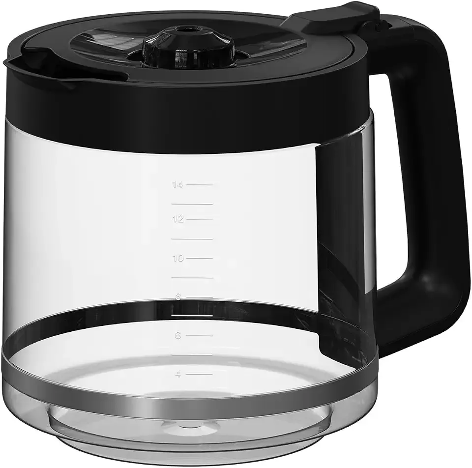 14-Cup DCM201 Coffee Maker Carafe Coffee Pot Replacement Compatible with Ninja DCM201, DCM201CP, DCM201BK Programmable XL 14-Cup PRO Coffee Maker