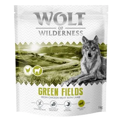Wolf of Wilderness Senior "Green Fields" agneau - sans céréales