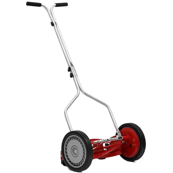 Great States 14 in. 5-Blade Manual Walk Behind Reel Lawn Mower