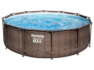 Kit complet piscine Steel Pro Max™ DELUXE SERIES™, Ø 366 x 100 cm