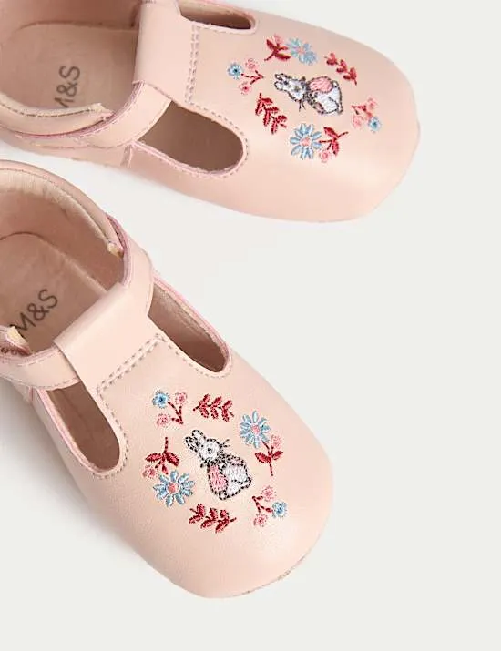 Baby Riptape Pram Shoes (0-18 Months)