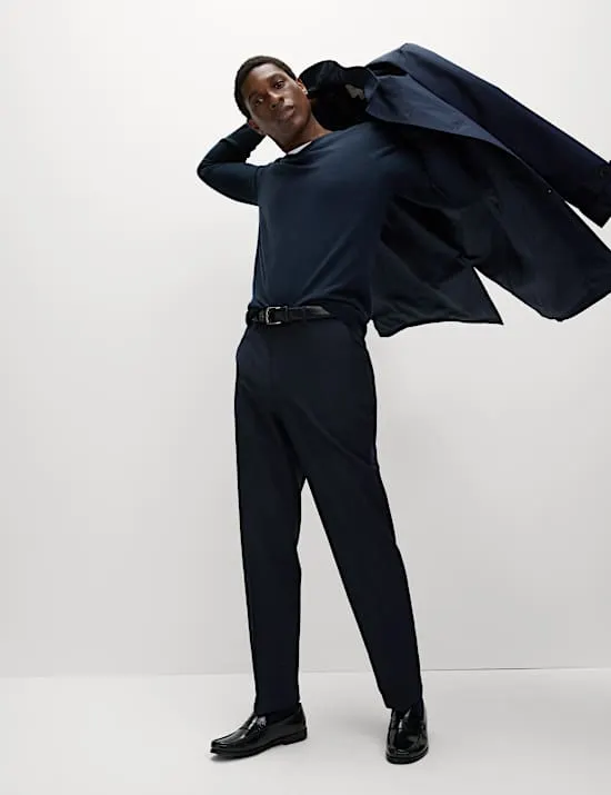 Elegante, knitterarme Regular Fit Hose