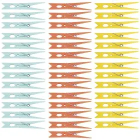 Set 40 mollette colorate per bucato, Sìordine