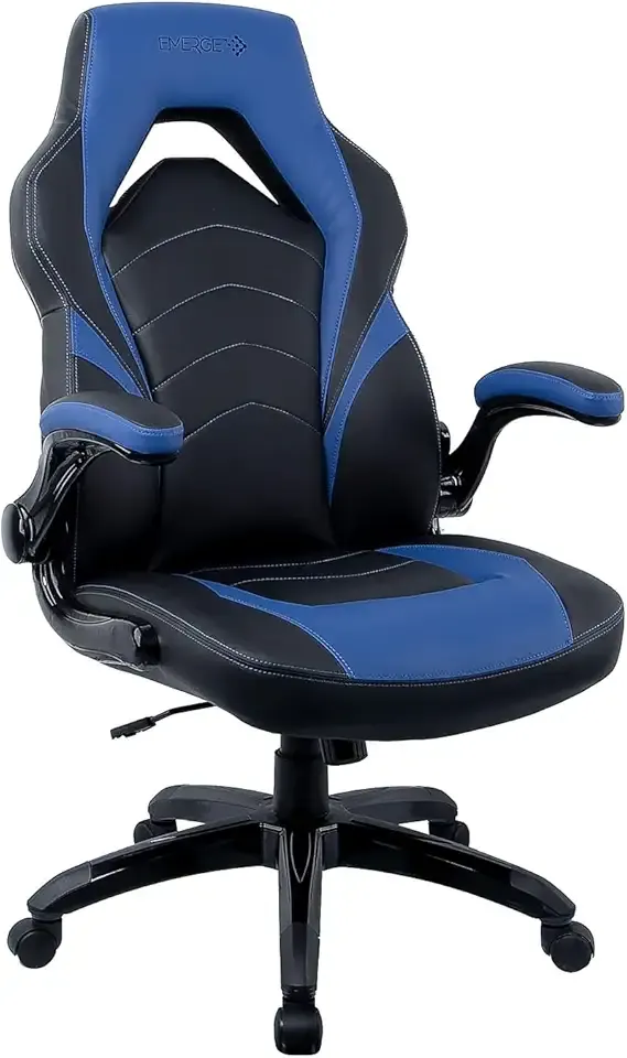 STAPLES Gaming Chair Black and Blue