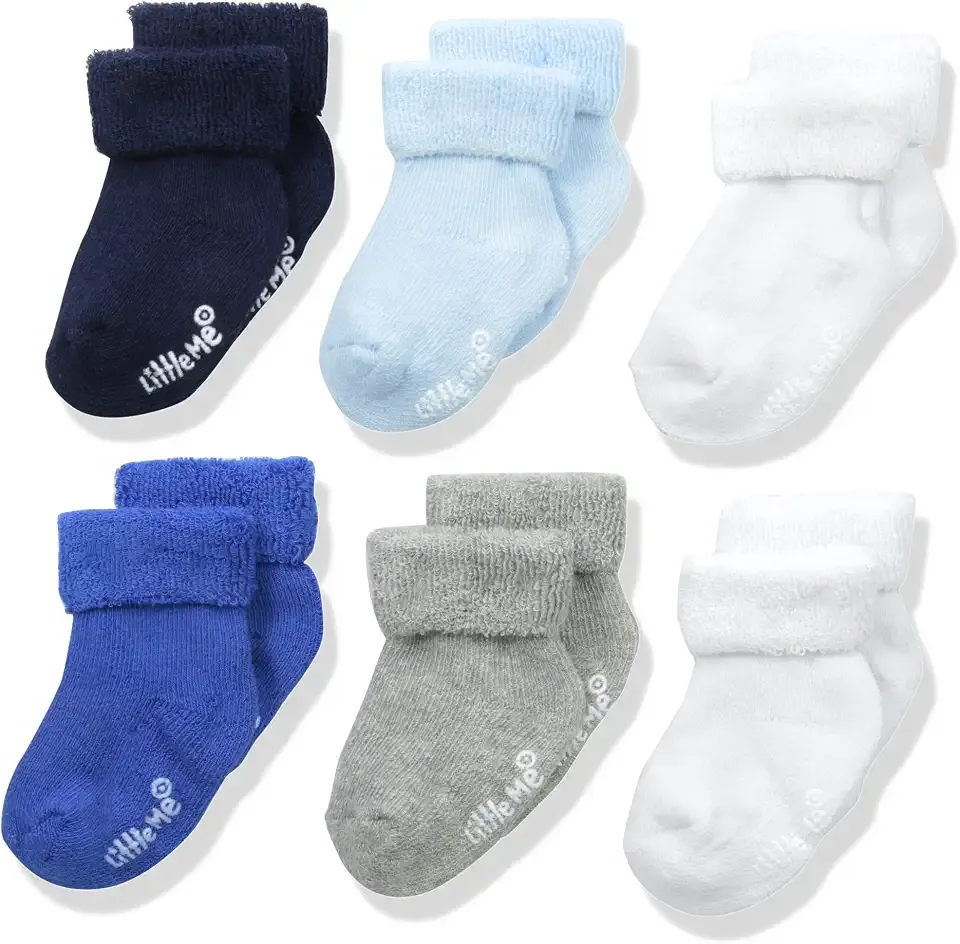 Baby Boys' Think Cotton Turn Cuff Socks