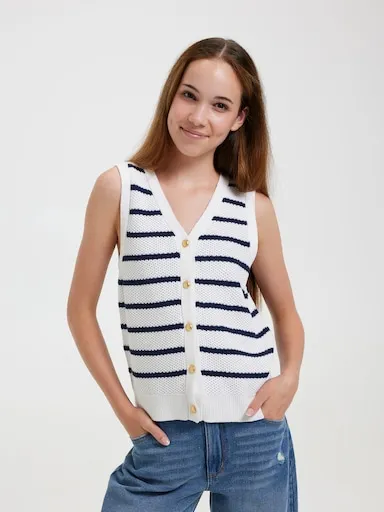 Just Jeans Girls Ellie Knit Vest