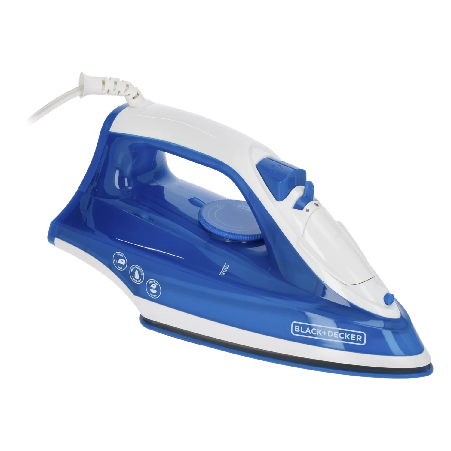 Plancha De Ropa Antiadherente Auto Clean BLACK & DECKER 1200 Watts