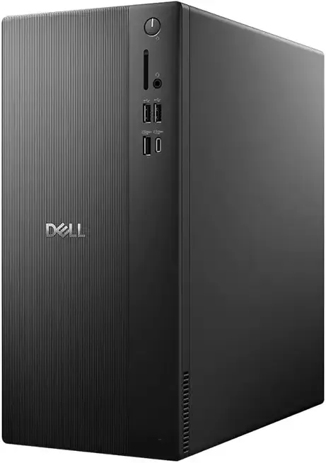 Dell Ect1250 Tower Desktop PC – Intel Core Ultra 5 225 (10‑Core) | 32 GB DDR5 RAM | 1TB NVMe SSD | Intel UHD Graphics | Bluetooth & Wi-Fi 6 | Windows 11 Pro | Keyboard & Mouse | Black