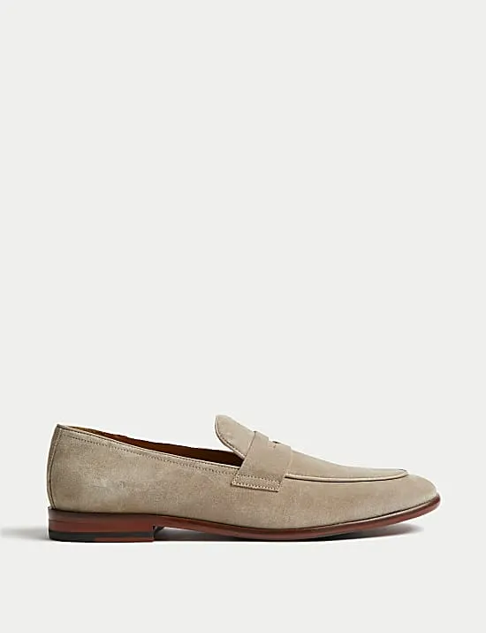 Wildlederslipper