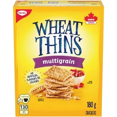 WHEAT THINS Multigrain Crackers, Baked with the goodness of wheat