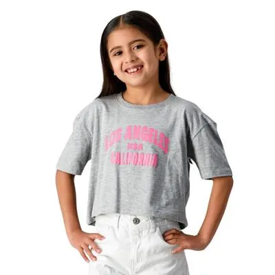 Playera Fantastic Niña con Estampado Los Angeles