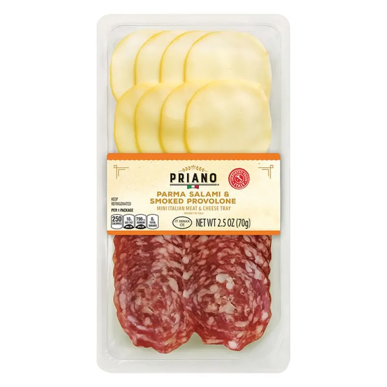 Priano Parma Salami and Smoked Provolne Tray