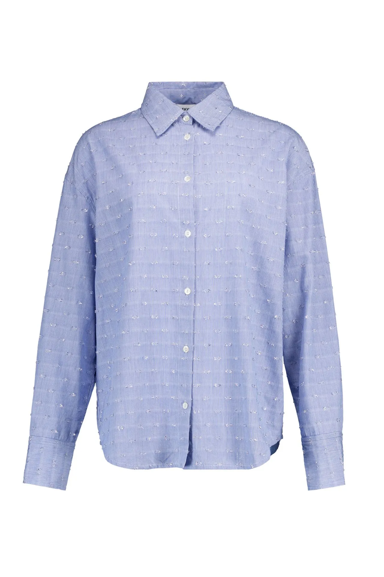 Gestreepte blouse met lurex