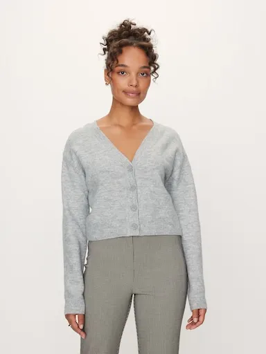 Isabella Crop Long Sleeve Cardi