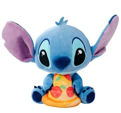 DISNEY - PELUCHE STITCH AVEC PIZZA 25 CM