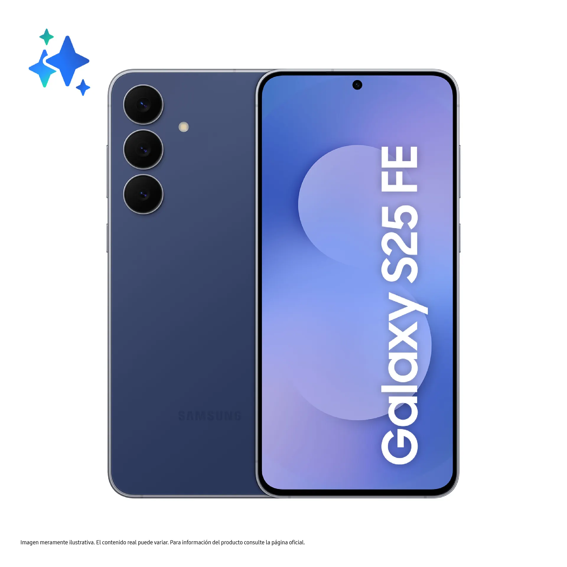 Celular Samsung Galaxy S25 Fe Navy 8/256gb 6.7''