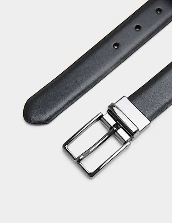 Leather Reversible Belt