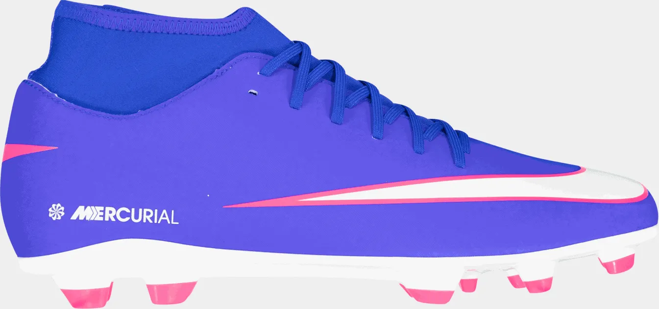 Mercurial Superfly Club FG, fotballsko gress, herre - Blå