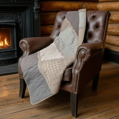 Heritage Woven (Lumberjack) 50-in x 60-in Acrylic Throw