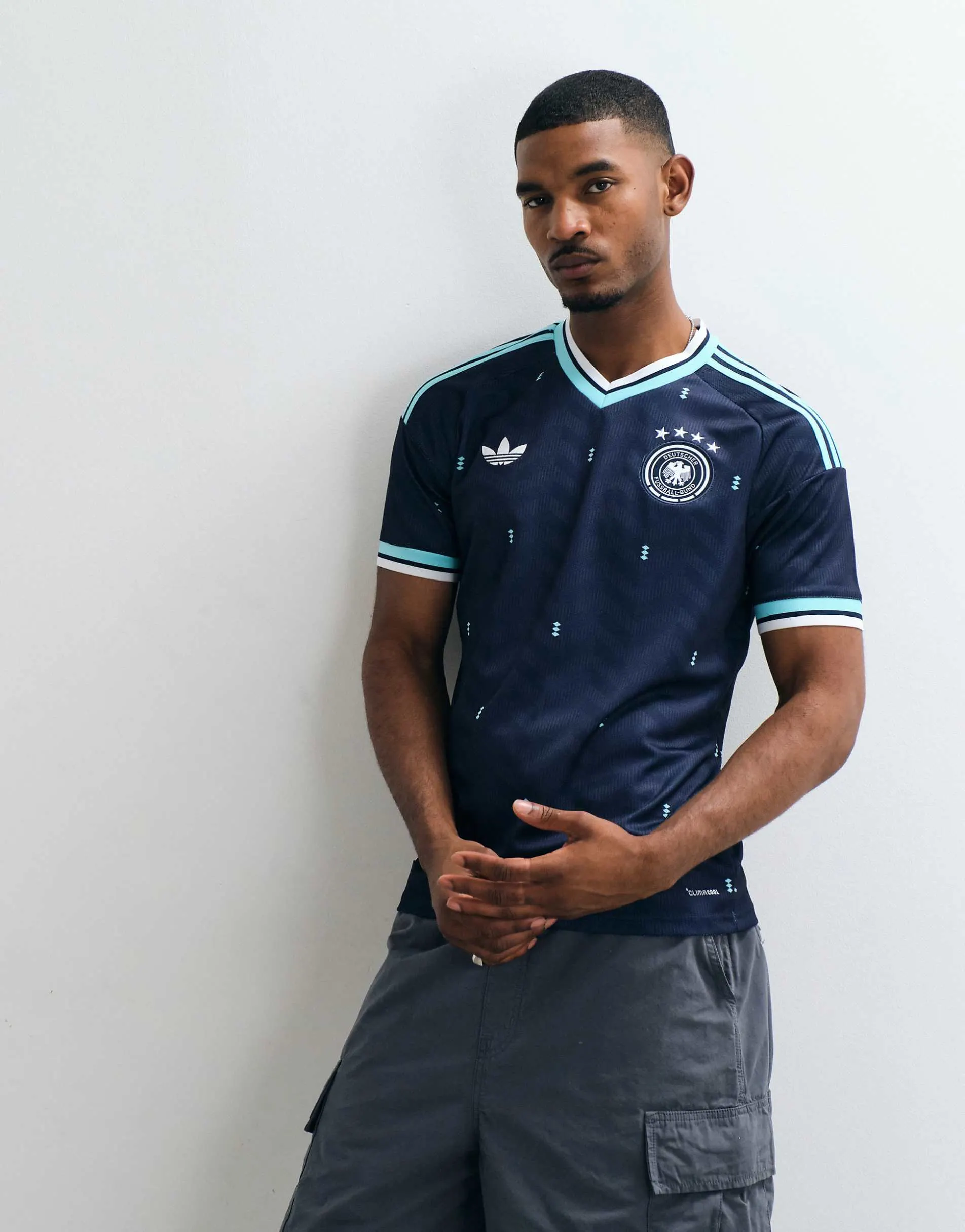 adidas Football Germany World Cup 26 away shirt in navy