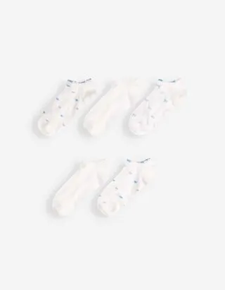 Calze sneakers - Confezione da 5 pezzi