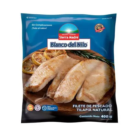 Filete de Pescado Blanco del Nilo Sierra Madre 500 g