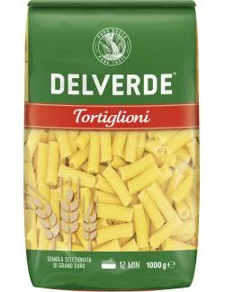 Delverde Tortiglioni Nudeln