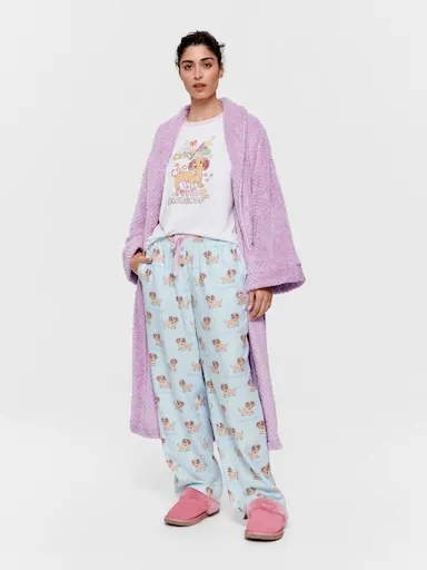 Sketched Penny Bamboo Flannelette Classic Pj Pant