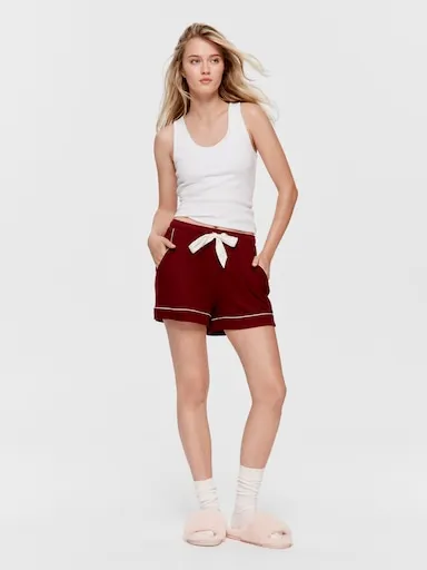 Auburn Bamboo Rib Mid Short